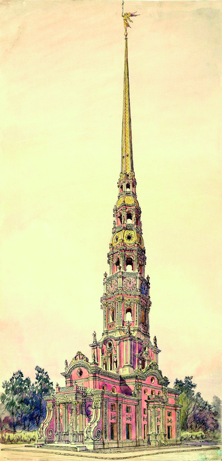 Реконструкция первоначального вида башни, выполненная Карлом Лопяло.jpg