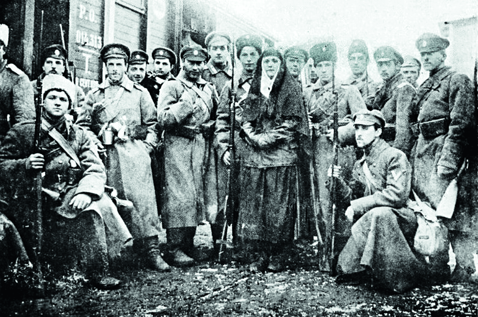 Пехотная рота Добровольческой армии. Январь 1918.png