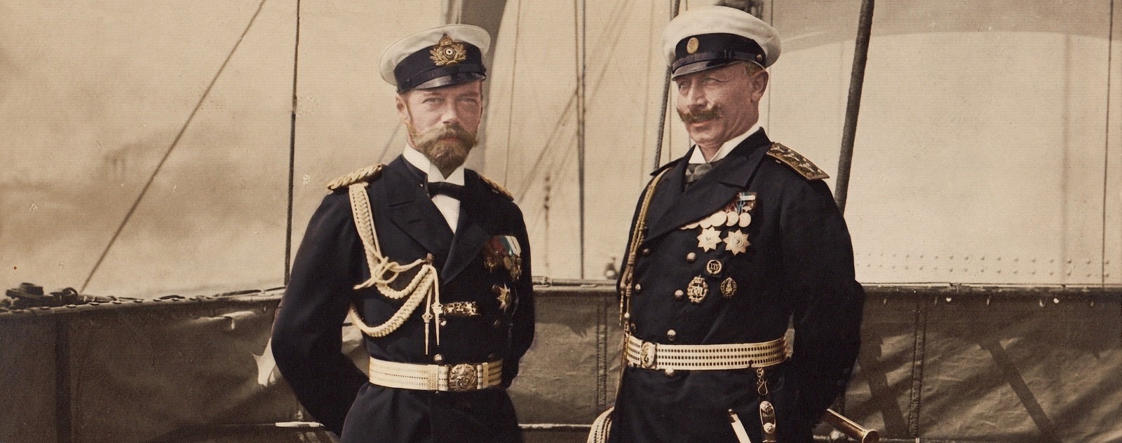 Николай 2 Георг 5 и Вильгельм 2