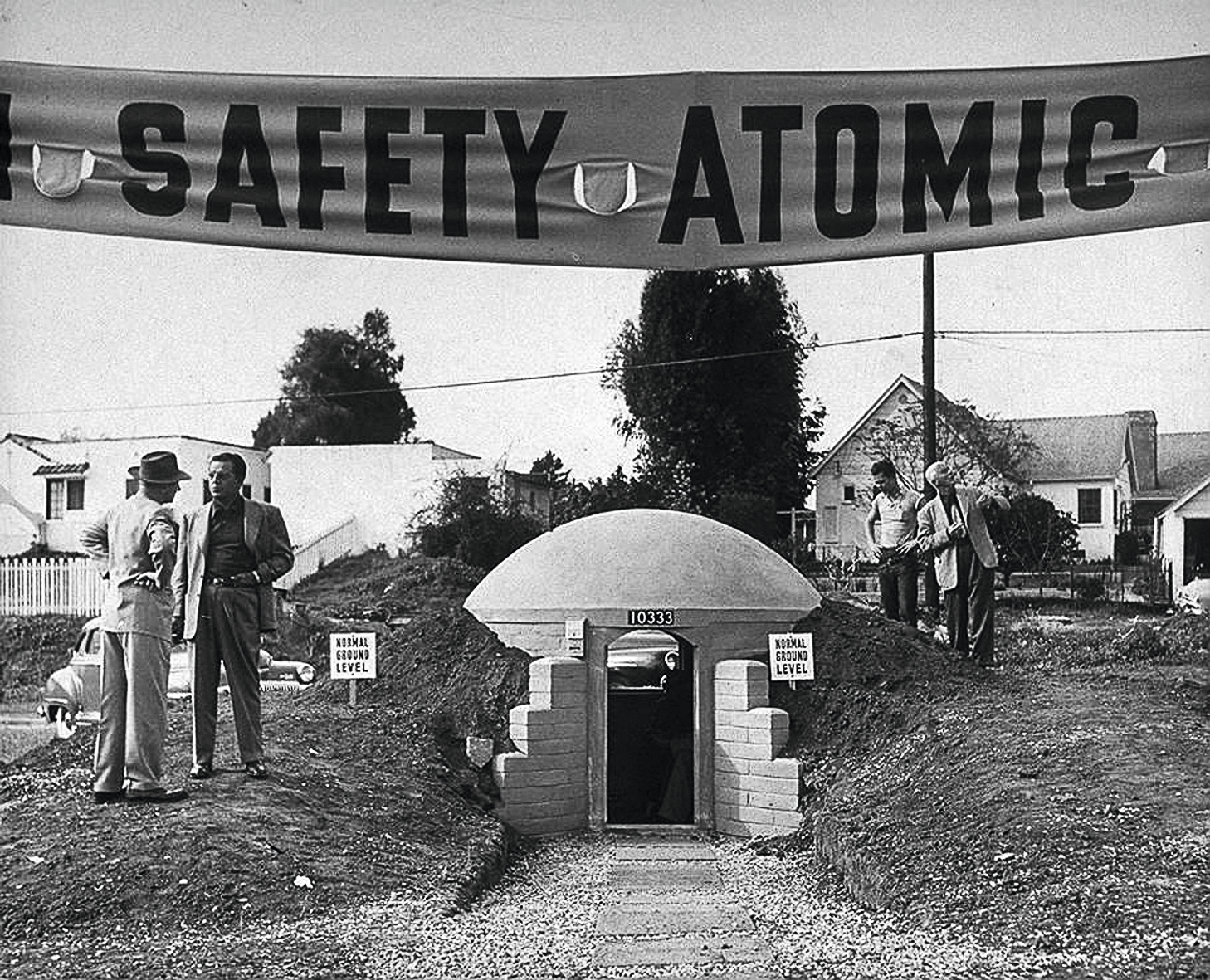 модель персонального противоядерного бункера, 1951 год.png