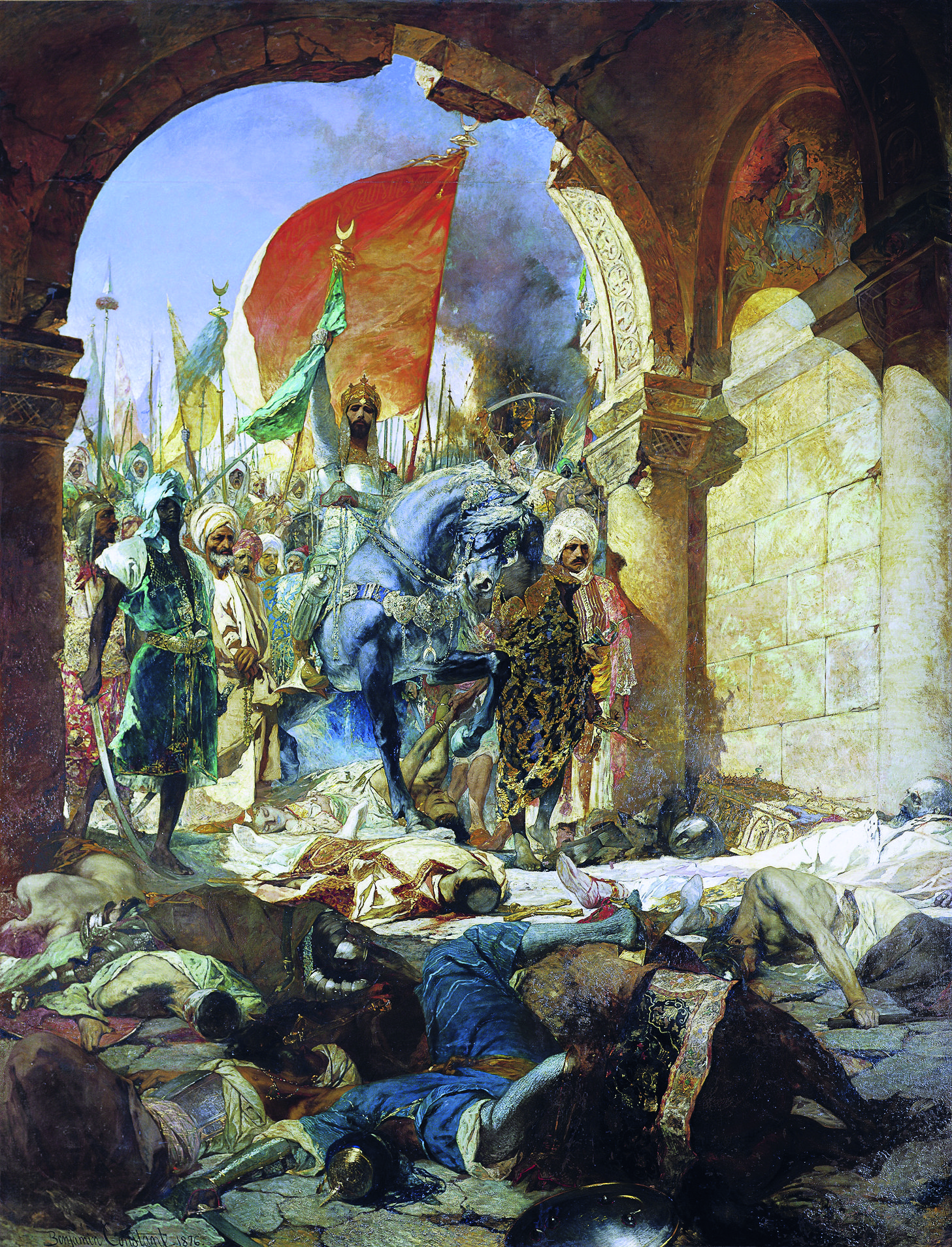 Вступление Мехмеда II в Константинополь. Ж.-Ж. Бенжамен-Констан 1.jpg