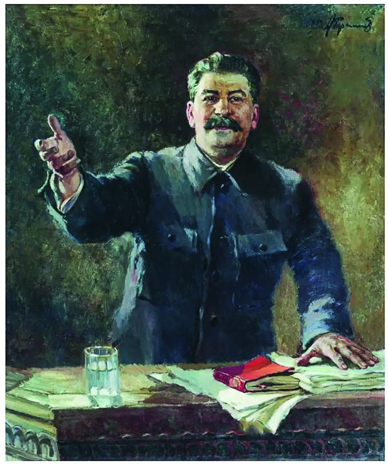 ам герасимов портрет сталина на 17 съезде вкпб 1934.png