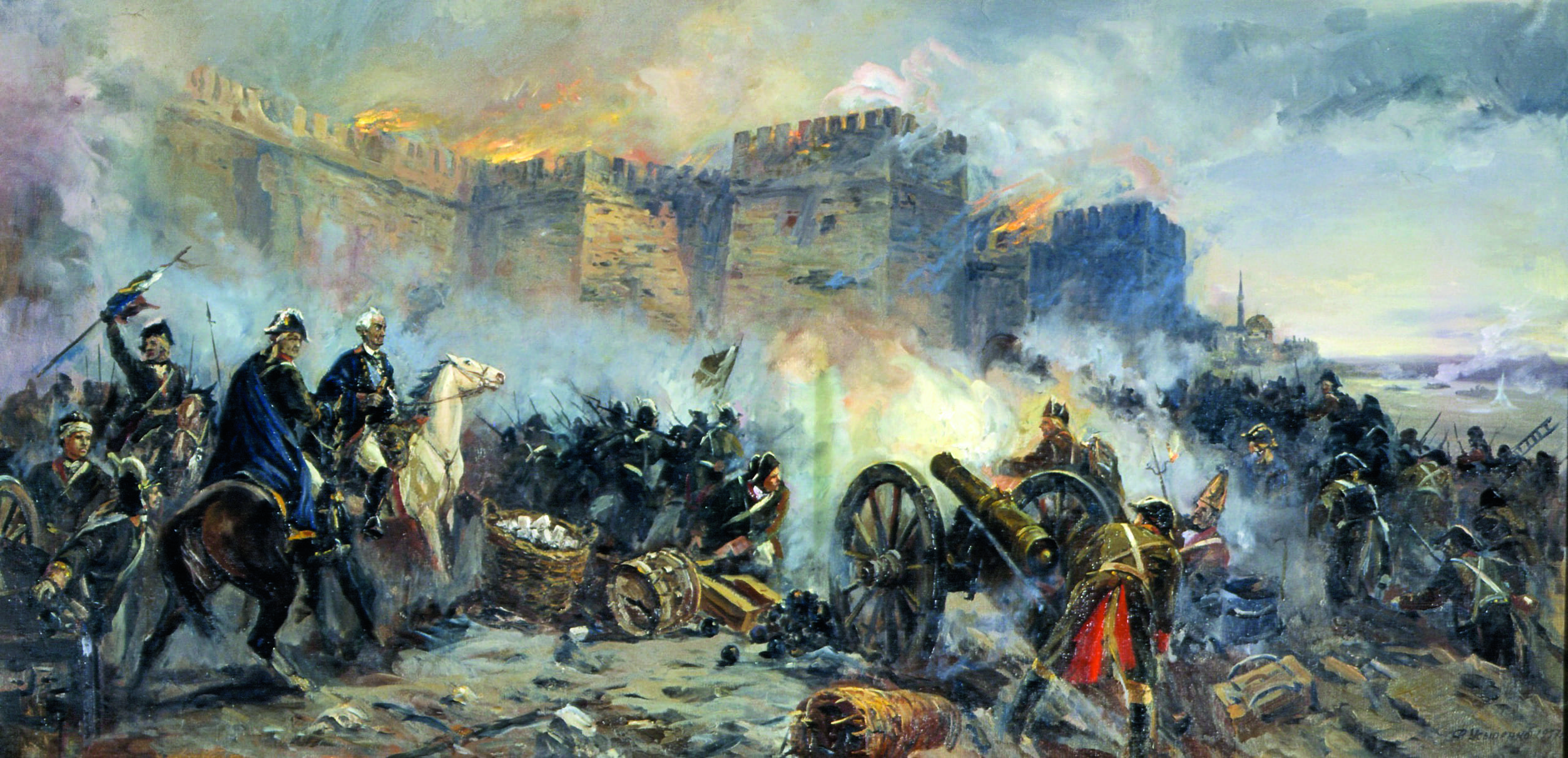 3 Штурм Измаила в 1790 году - Усыпенко Ф.П 1950.png