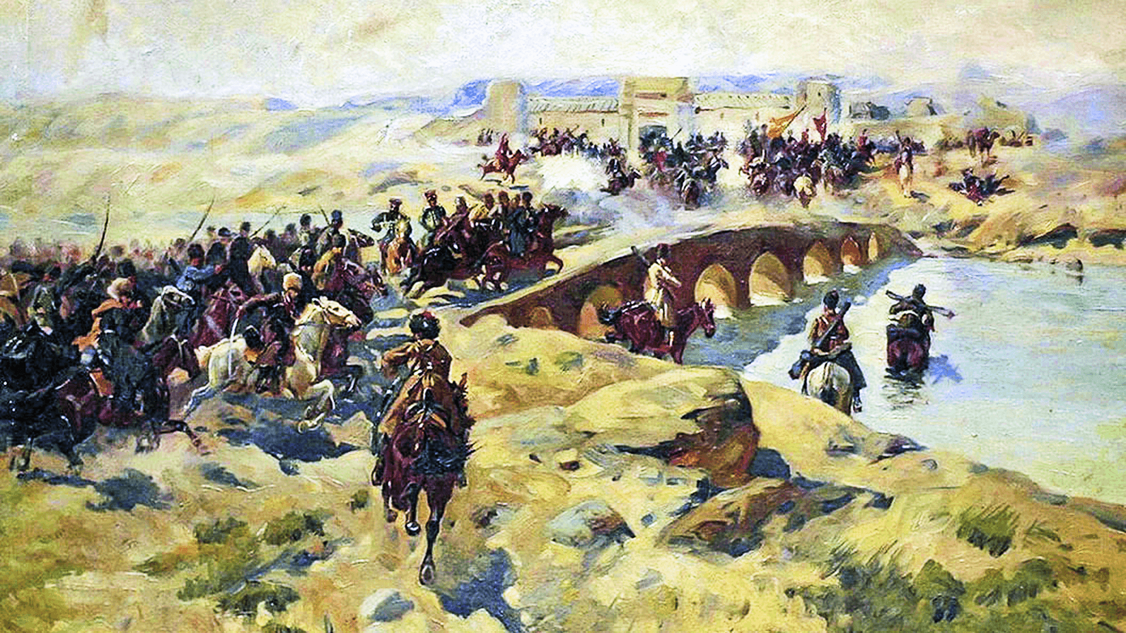 Ф. Рубо. Бой на Кушке 1.png