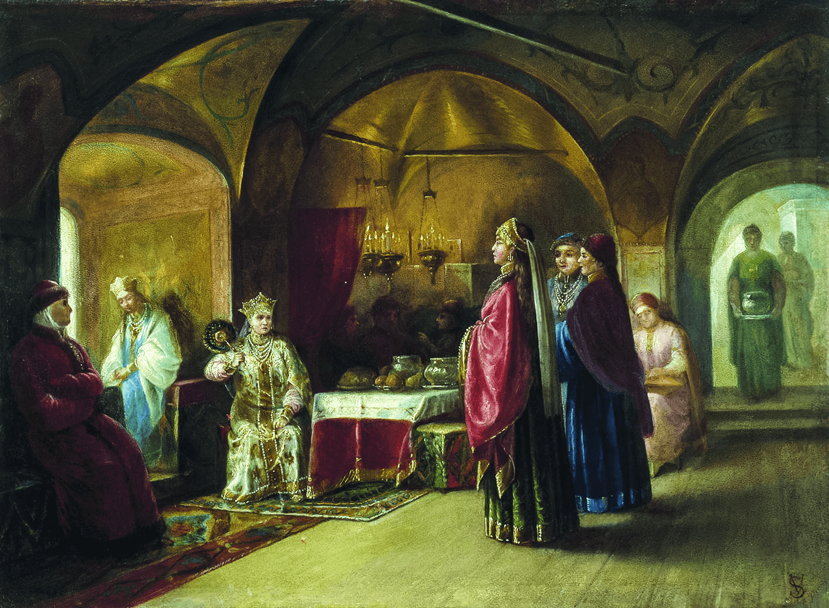 Клодт М. П., &laquo;Терем царевен&raquo;, (1878) 1.png