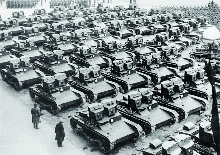 ДвубашенныеТ-26 образца 1931 г Ленинград 7 ноя 1932.png