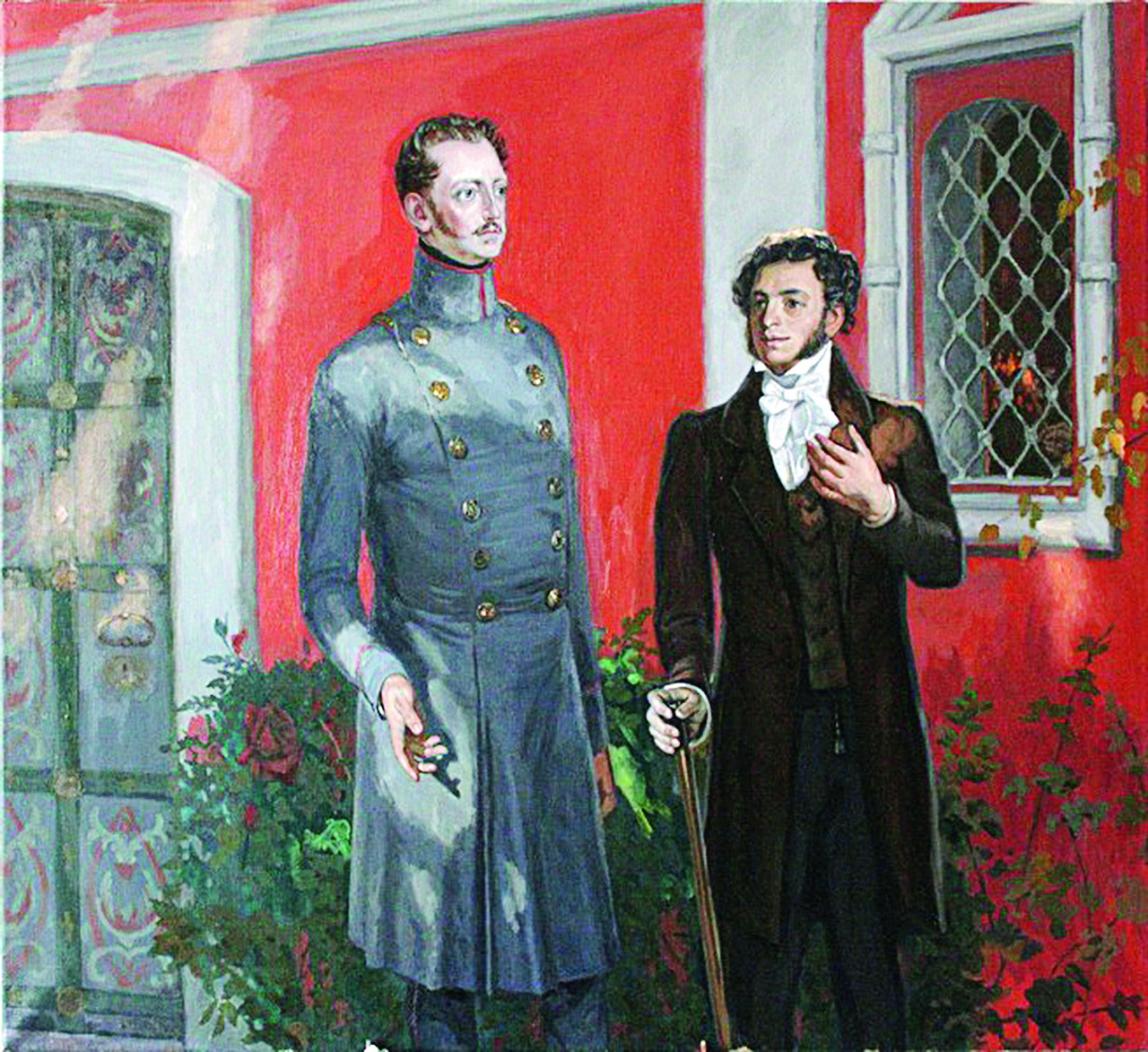 Встреча Пушкина с Николаем 1 1826