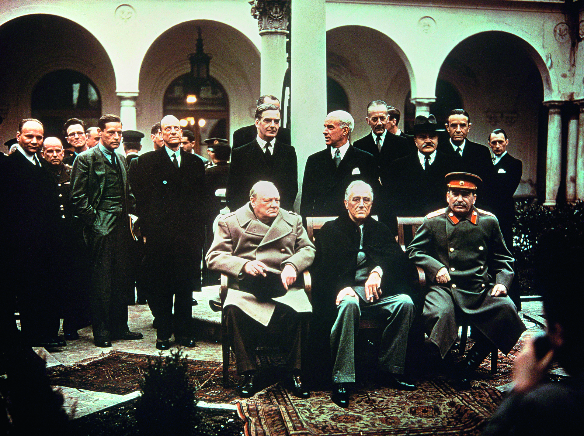 ялтинская конференция в ливадийском дворце
