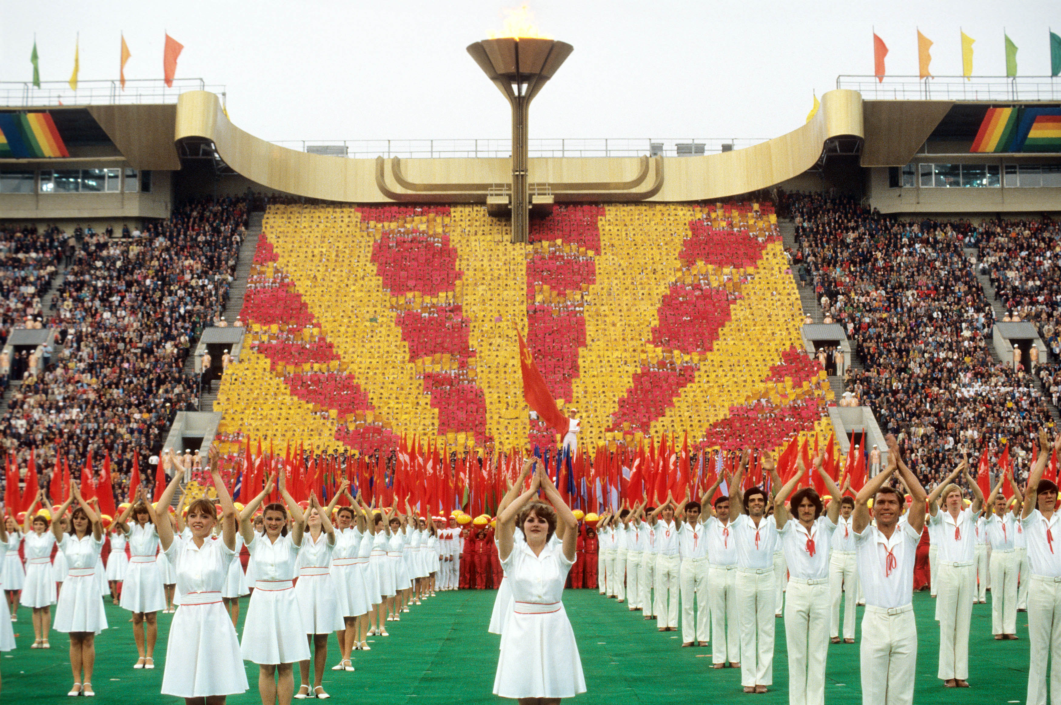 открытие олимпиады 1980 года в москве