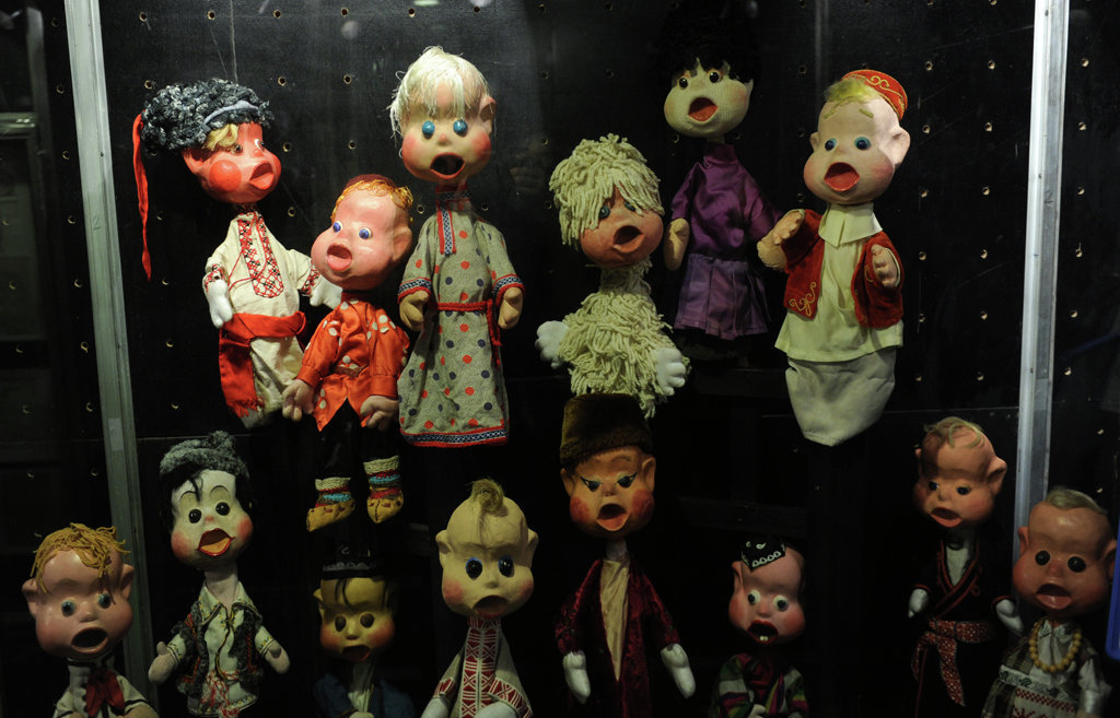 Куклы театра образцова