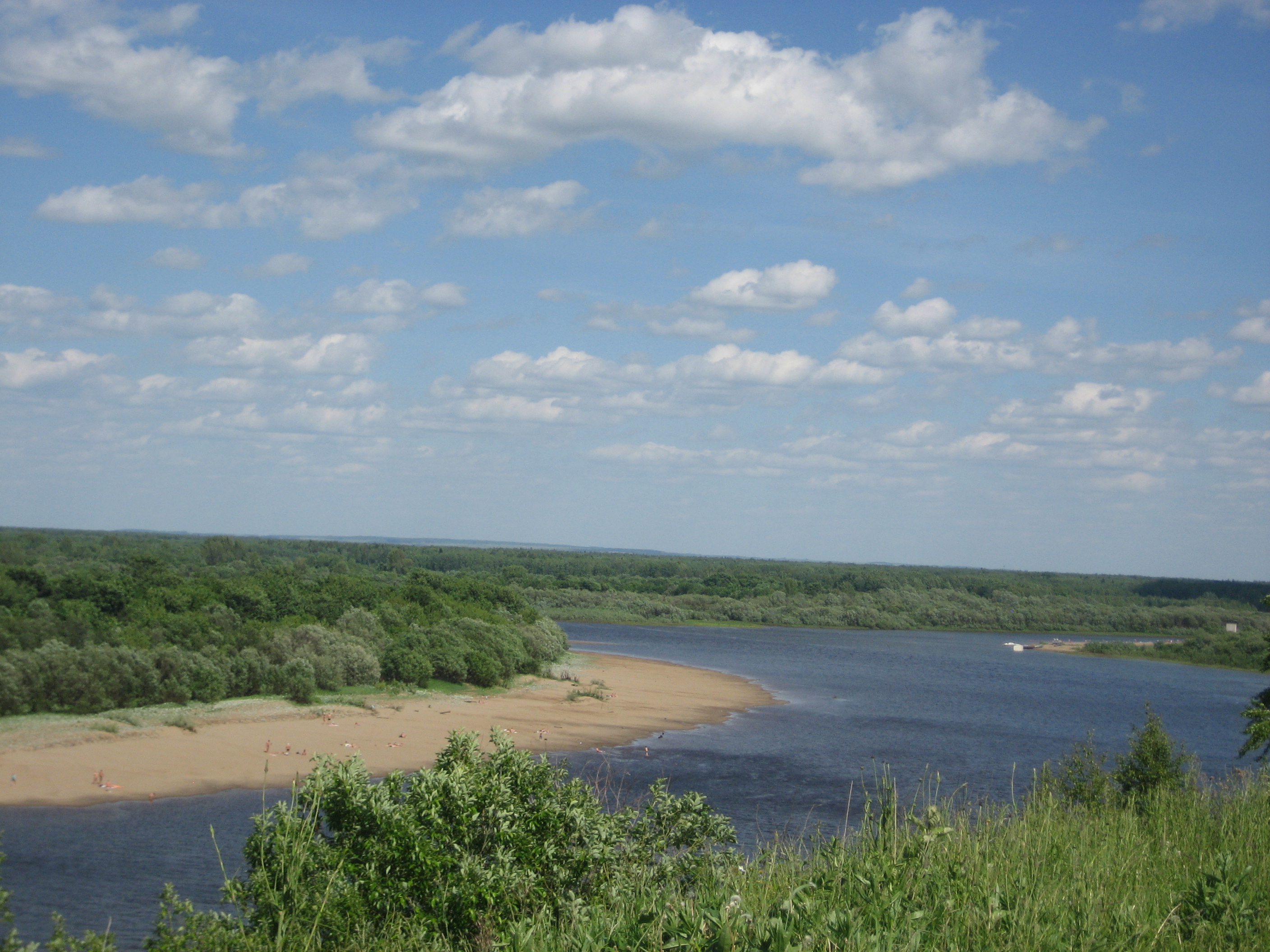 Река Кама в Кировской области
